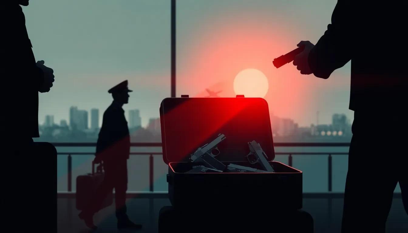 Arrestan a hombre en Ben Gurion con 8 pistolas ocultas