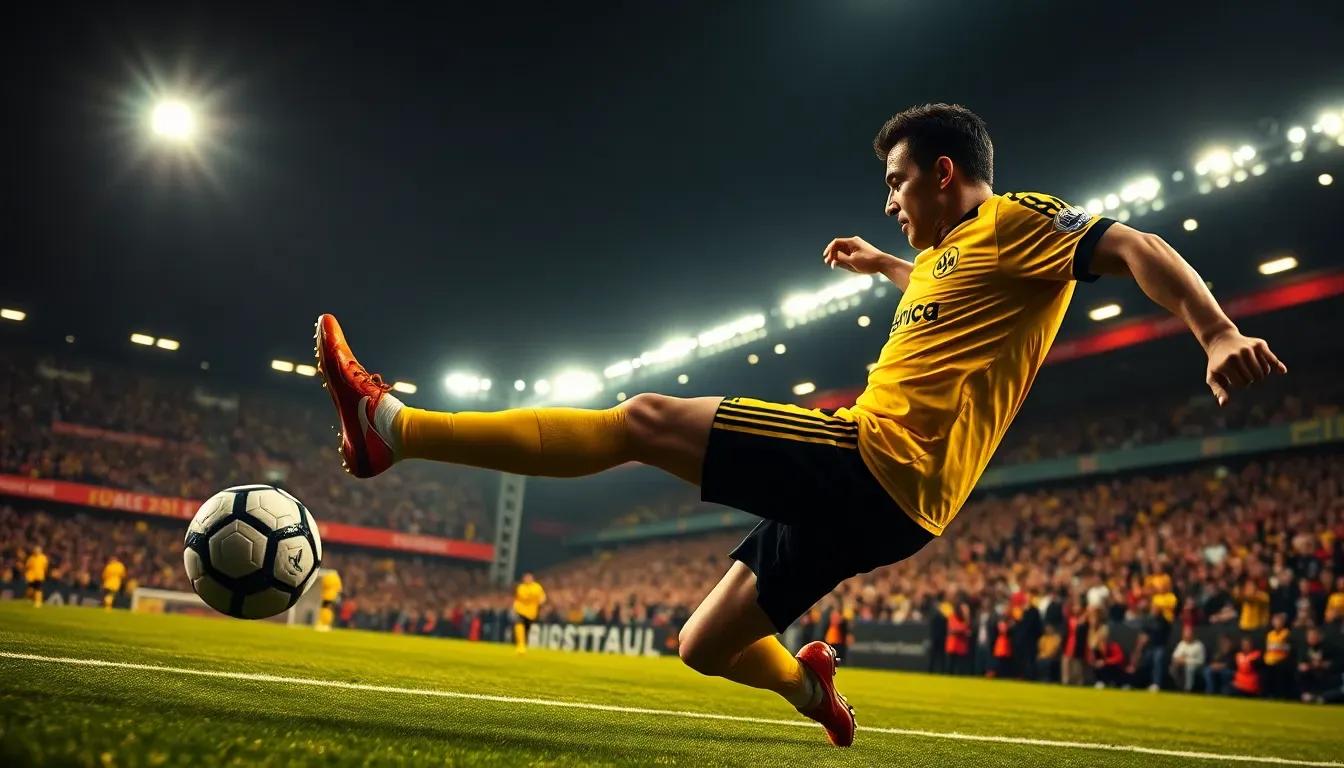 Dortmund rescata empate 3-3 ante Frankfurt en el minuto 96