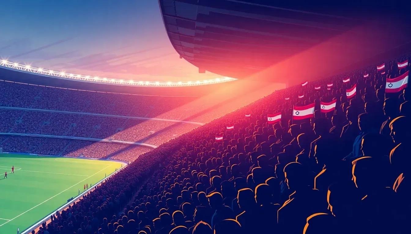 Aficionados violentos regresan al estadio tras breve suspensión