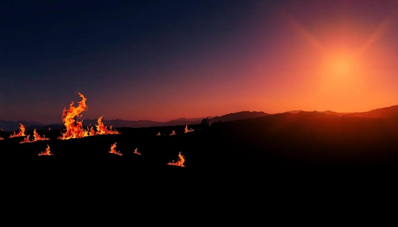 Argentina: Acusan a israelíes de incendios y Milei lo condena