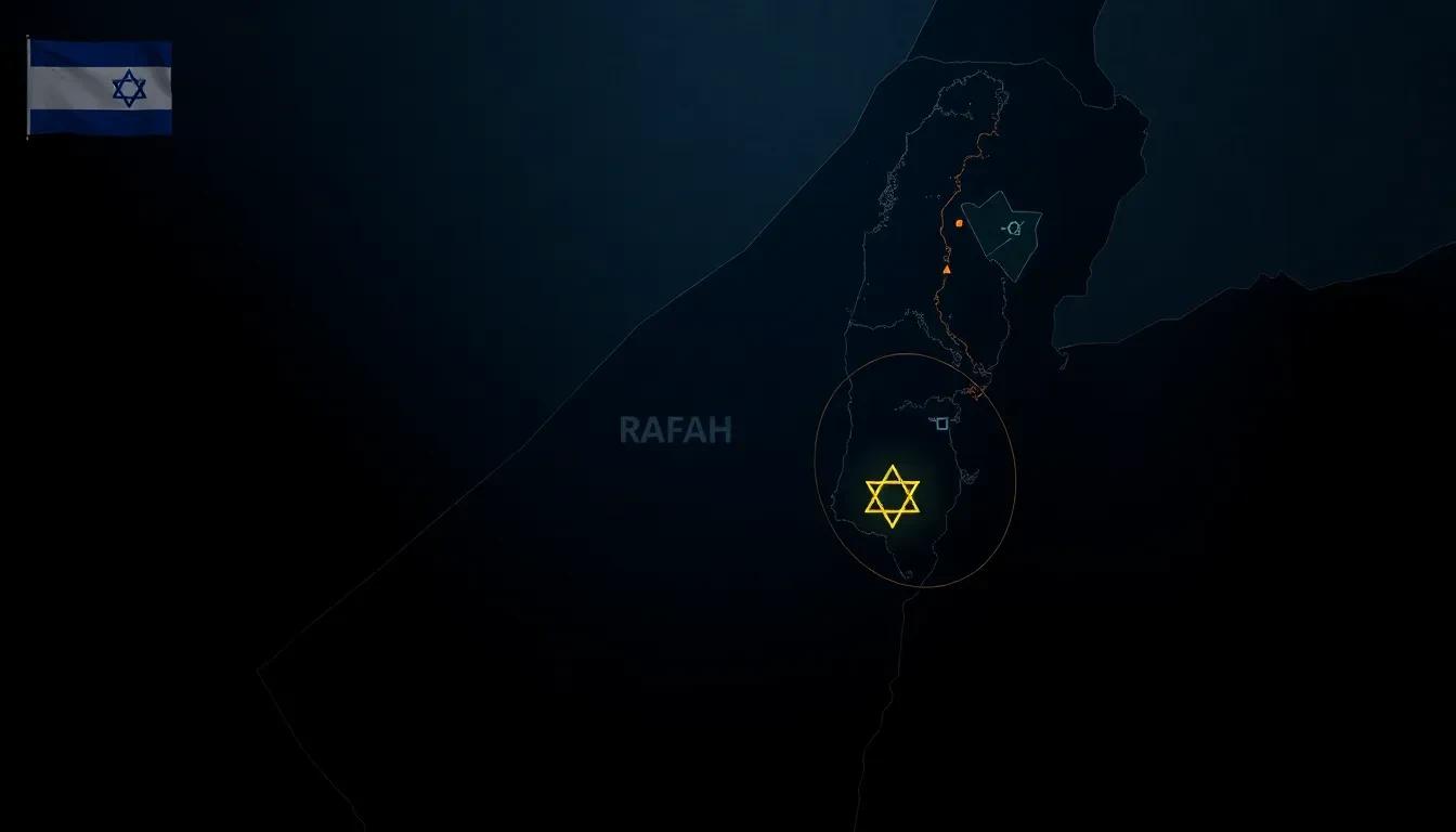 FDI repele ataque en Rafah: Dos soldados heridos leves