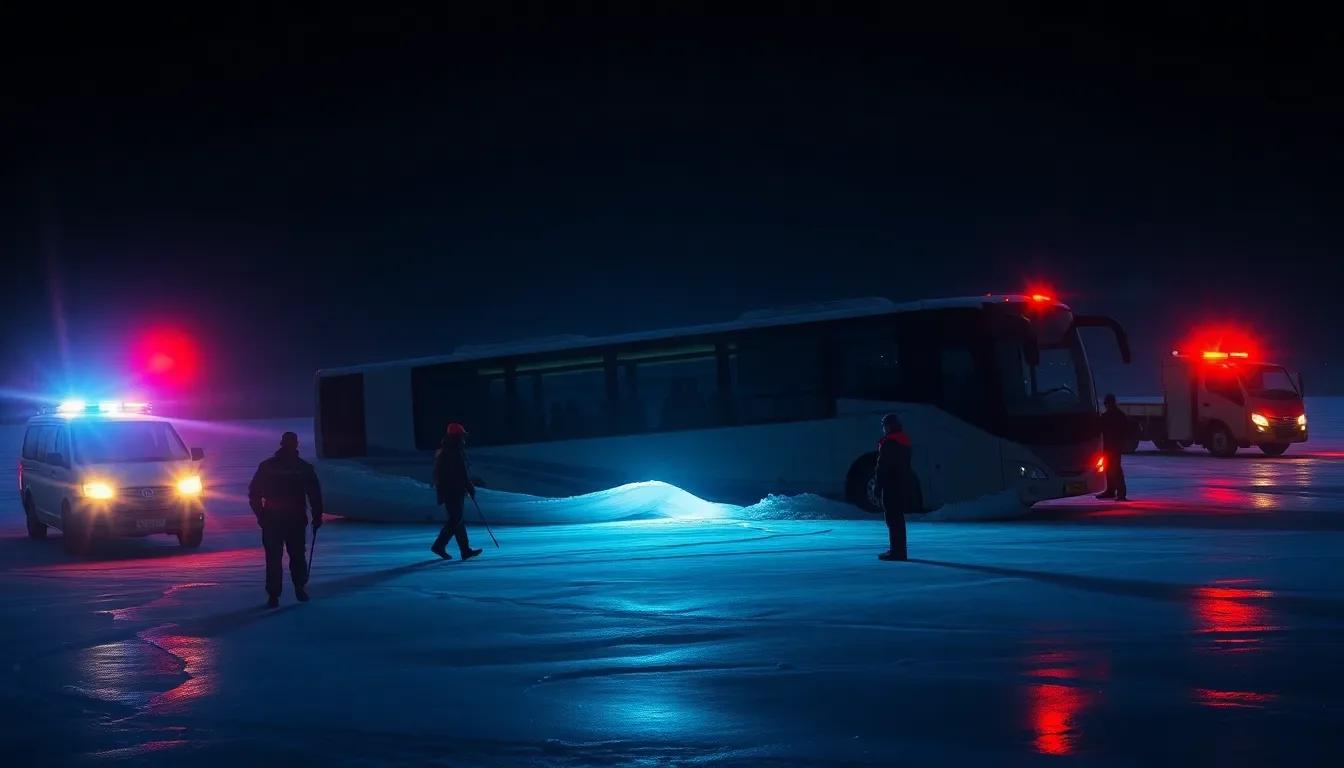 Tragedia en el Baikal: 8 Muertos al Hundirse Autobús Turístico en el Lago Más Profundo del Mundo