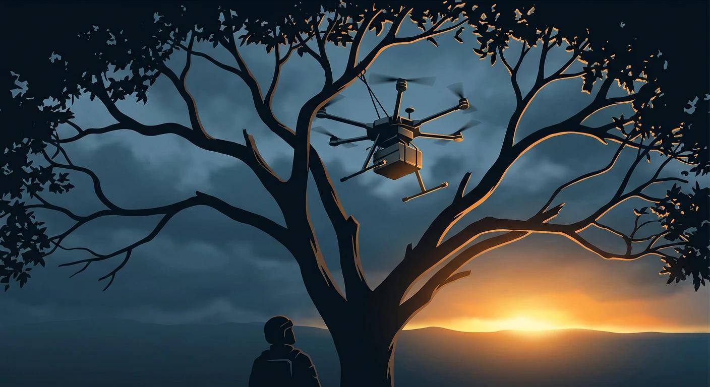 Policía neutraliza dron explosivo en árbol de Kiryat Shmona