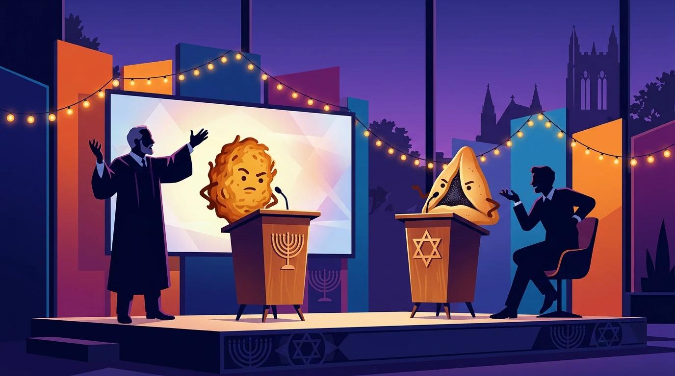 Debate académico 'Latke vs. Hamantash' se extiende en campus de EE. UU.
