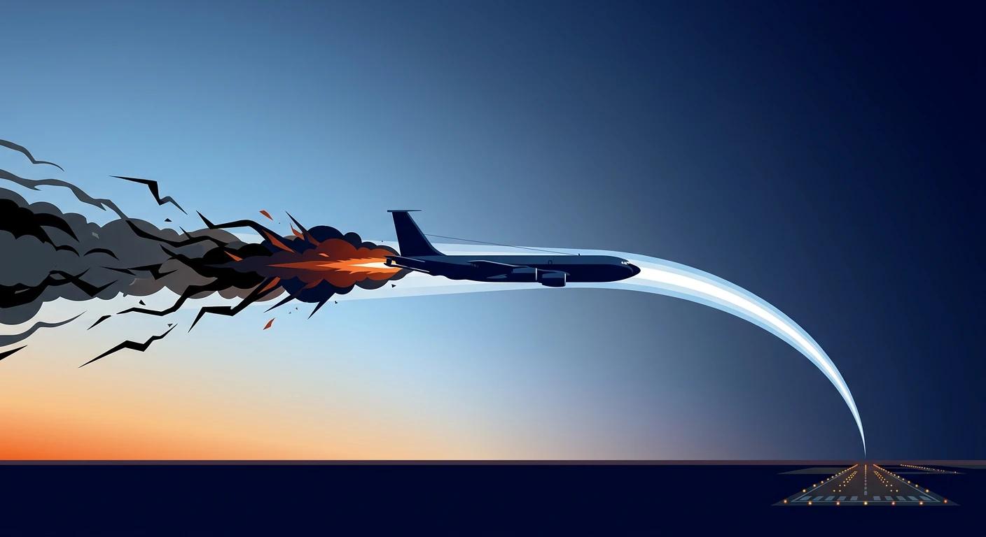 Avión militar de EE. UU. se estrella en Irak; segundo aterriza en Israel