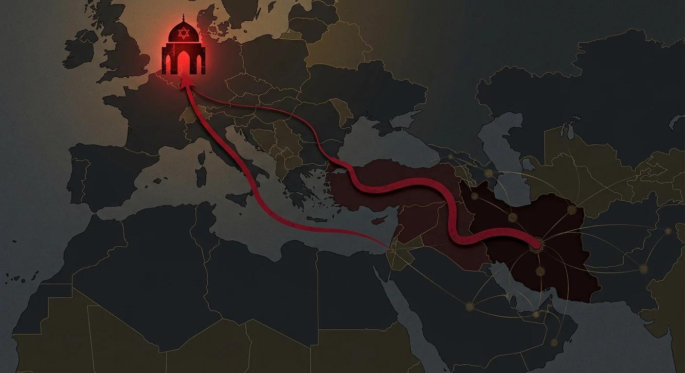 Autoridades holandesas investigan posible vínculo iraní en ataque a sinagoga