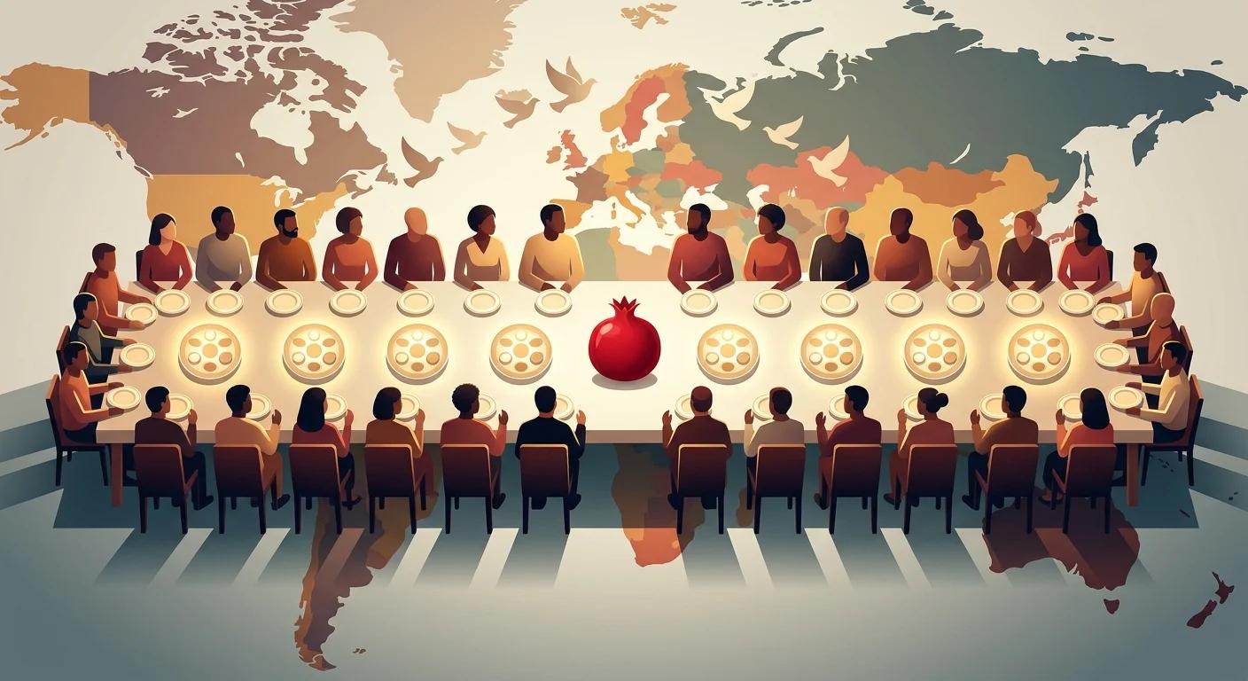 AJC organiza Seder diplomático para 75 países en Washington