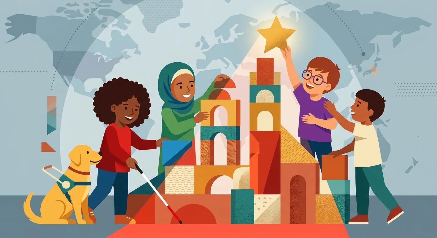 JCC de Brooklyn celebra evento inclusivo para niños ciegos