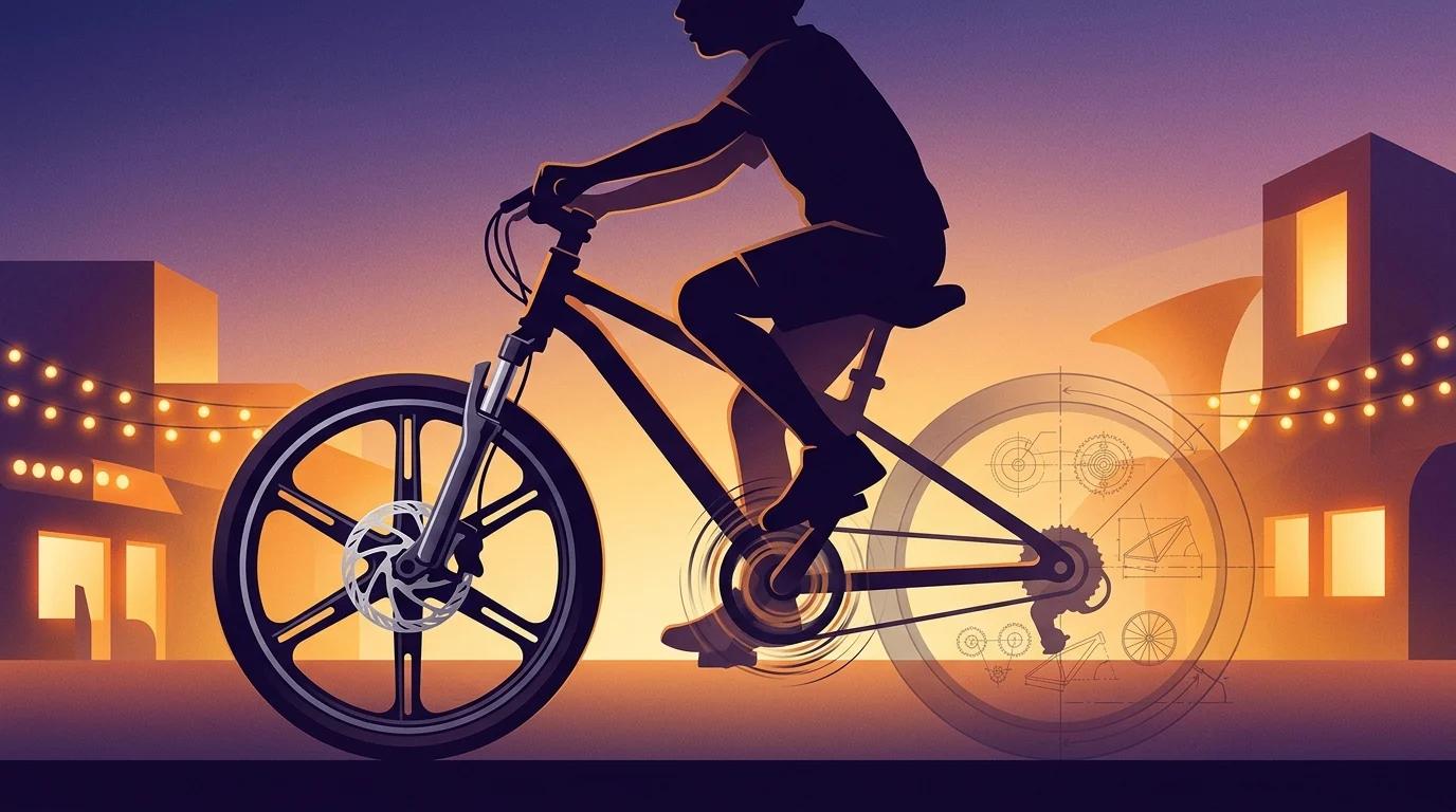 Diseño israelí permite a niño con ACV pedalear solo