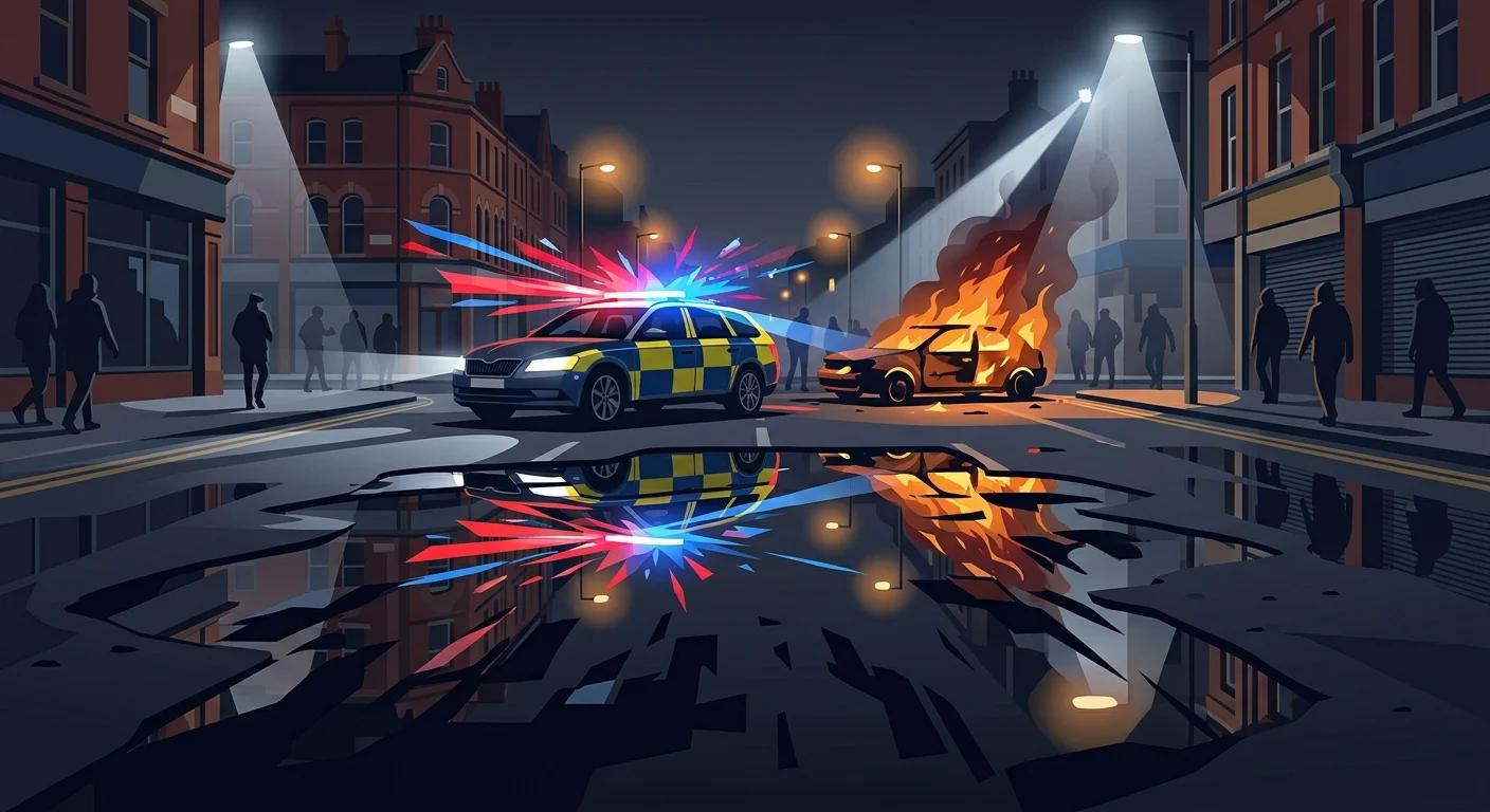 Disturbios antiinmigración estallan en Belfast