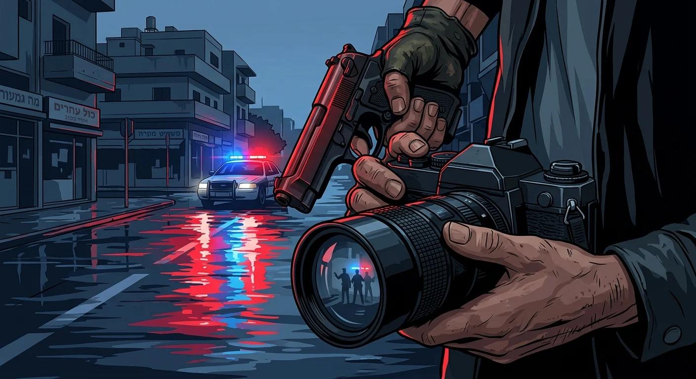 Detenidos dos hombres por filmar película con arma real en Tel Aviv