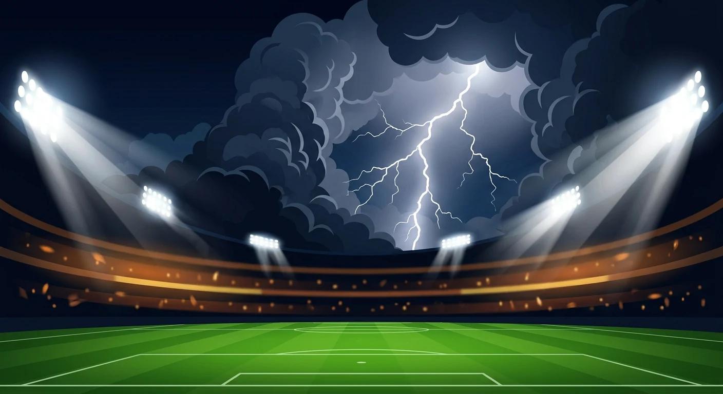 Tormenta eléctrica suspende partido Francia-Irak en Filadelfia